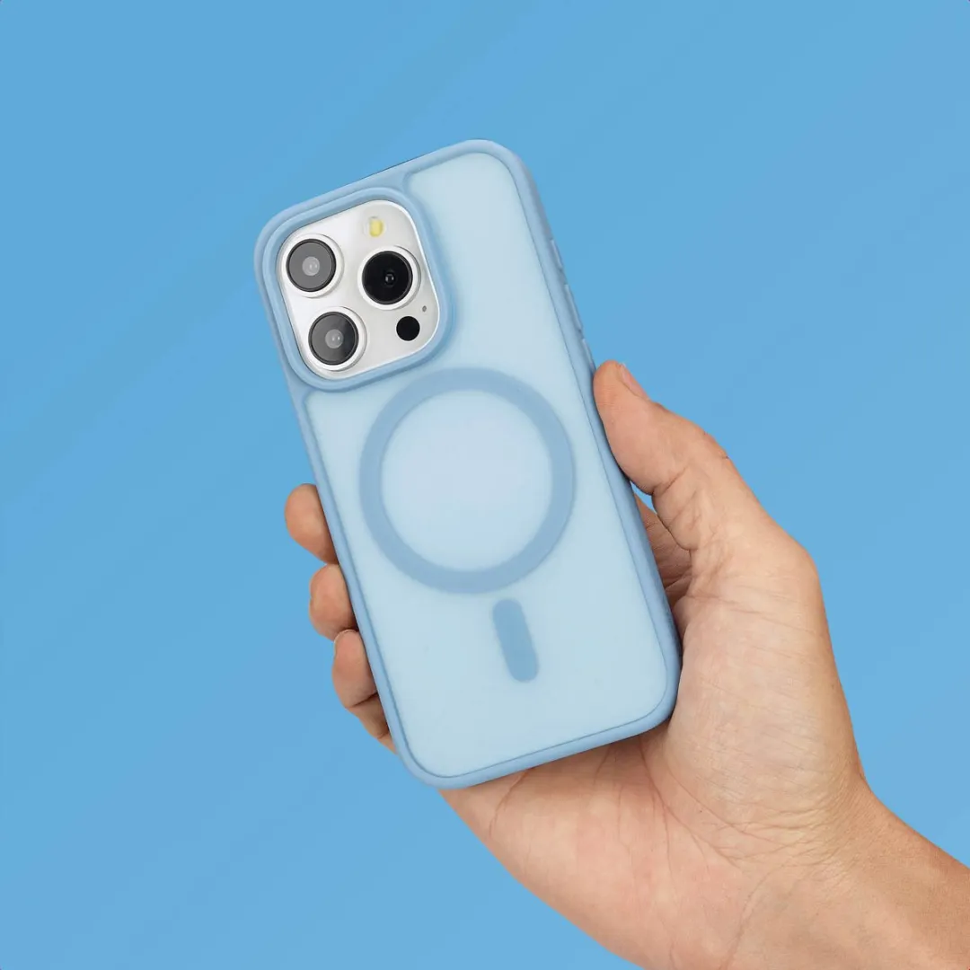 Imoshion Hoesje iPhone 15 Pro MagSafe - Lichtblauw