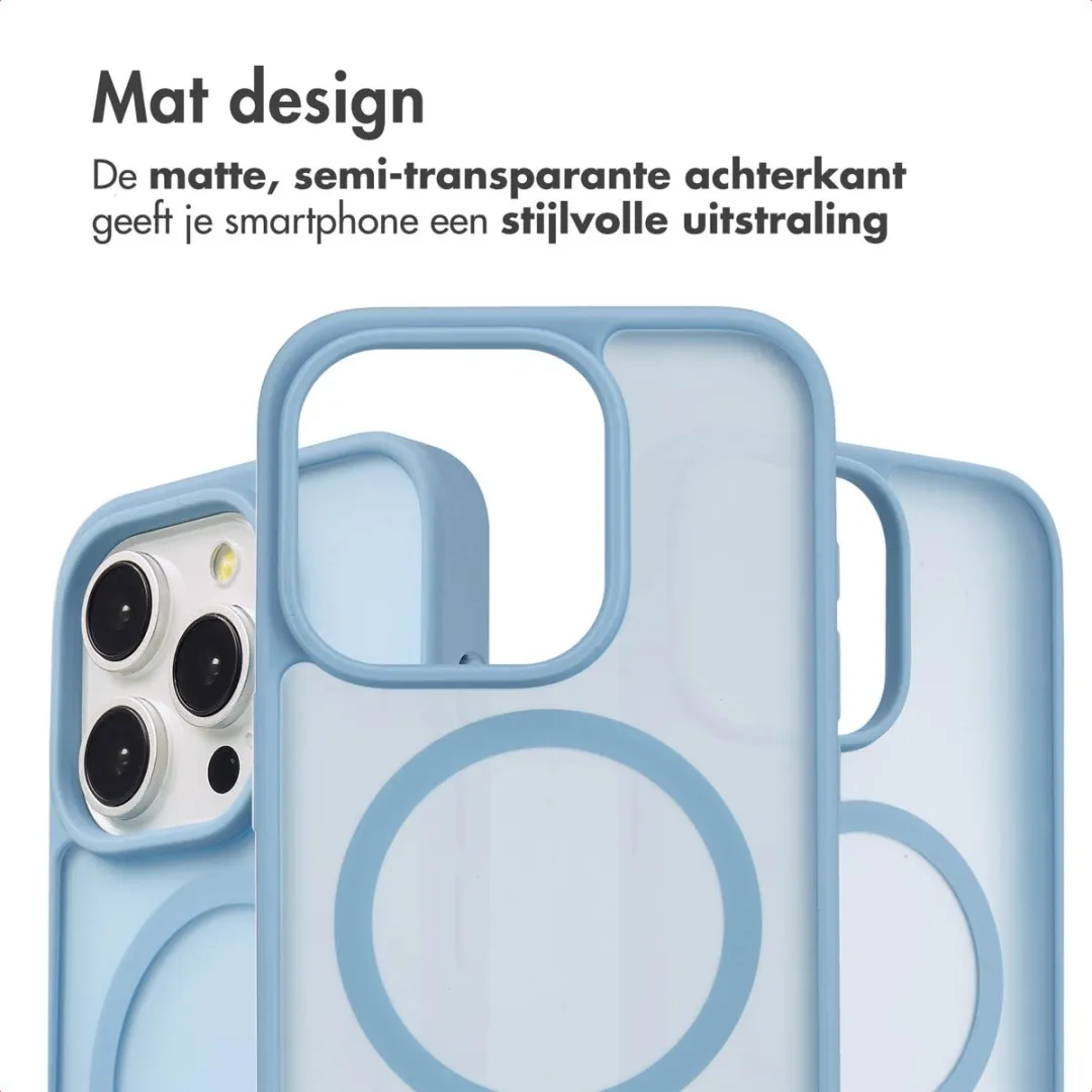 Imoshion Hoesje iPhone 15 Pro MagSafe - Lichtblauw