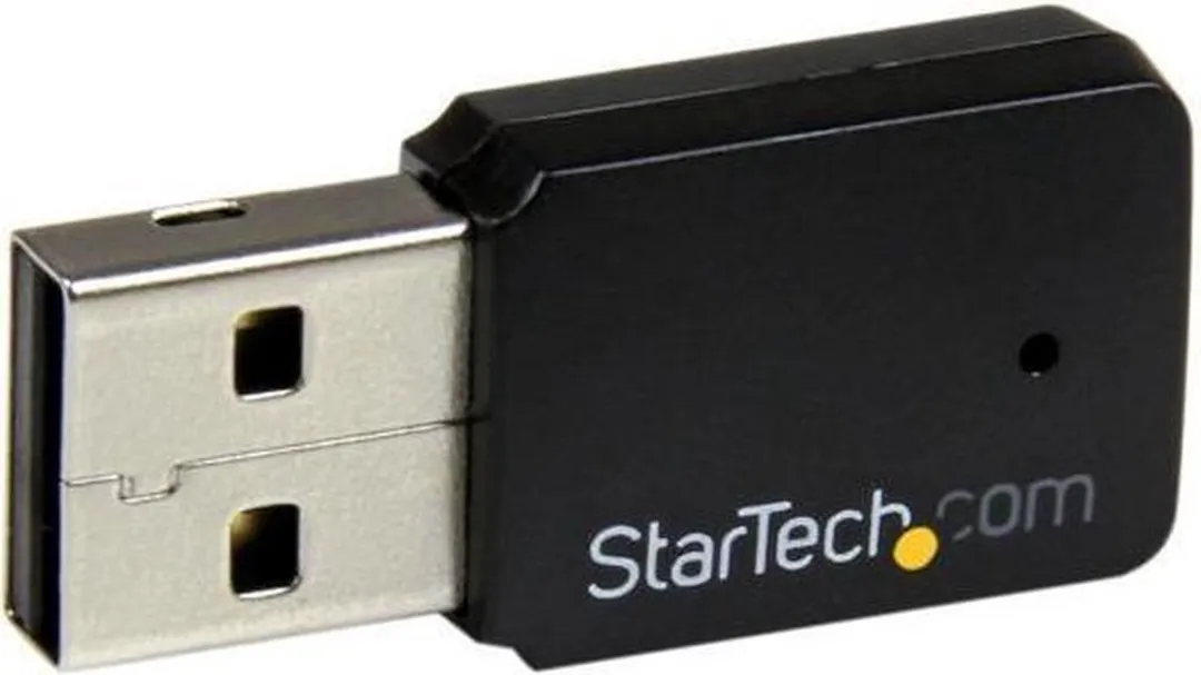 Startech USB433WACDB USB 2.0 AC600 - Zwart - afbeelding 4 van 5