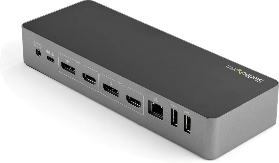 Startech DK30C2DPEPUE USB Hub - Zwart