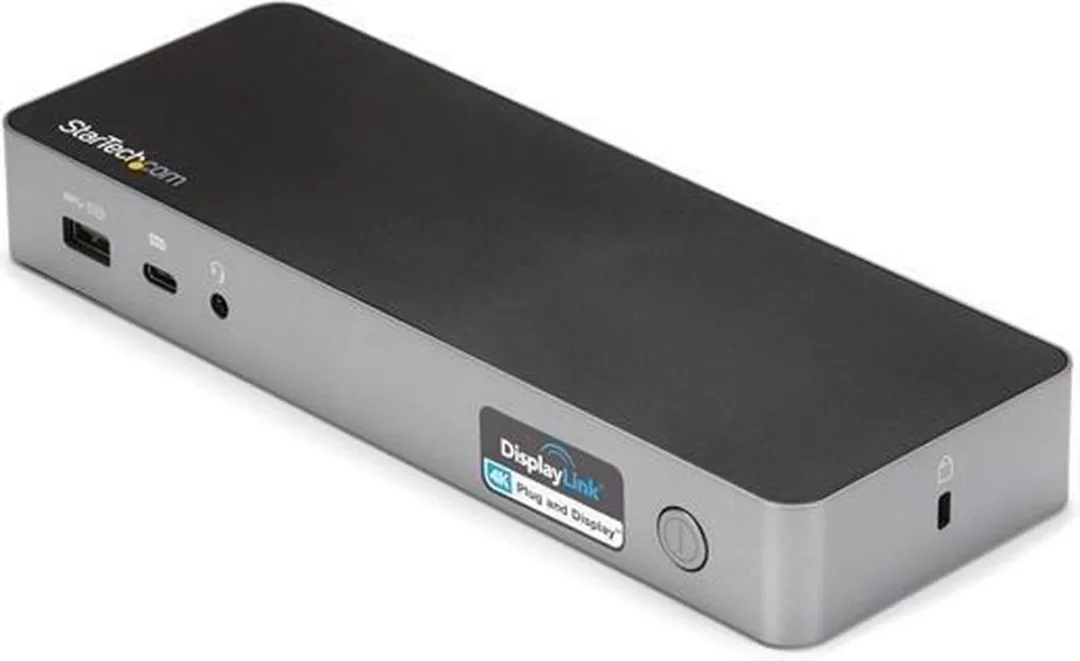 Startech DK30C2DPEPUE USB Hub - Zwart