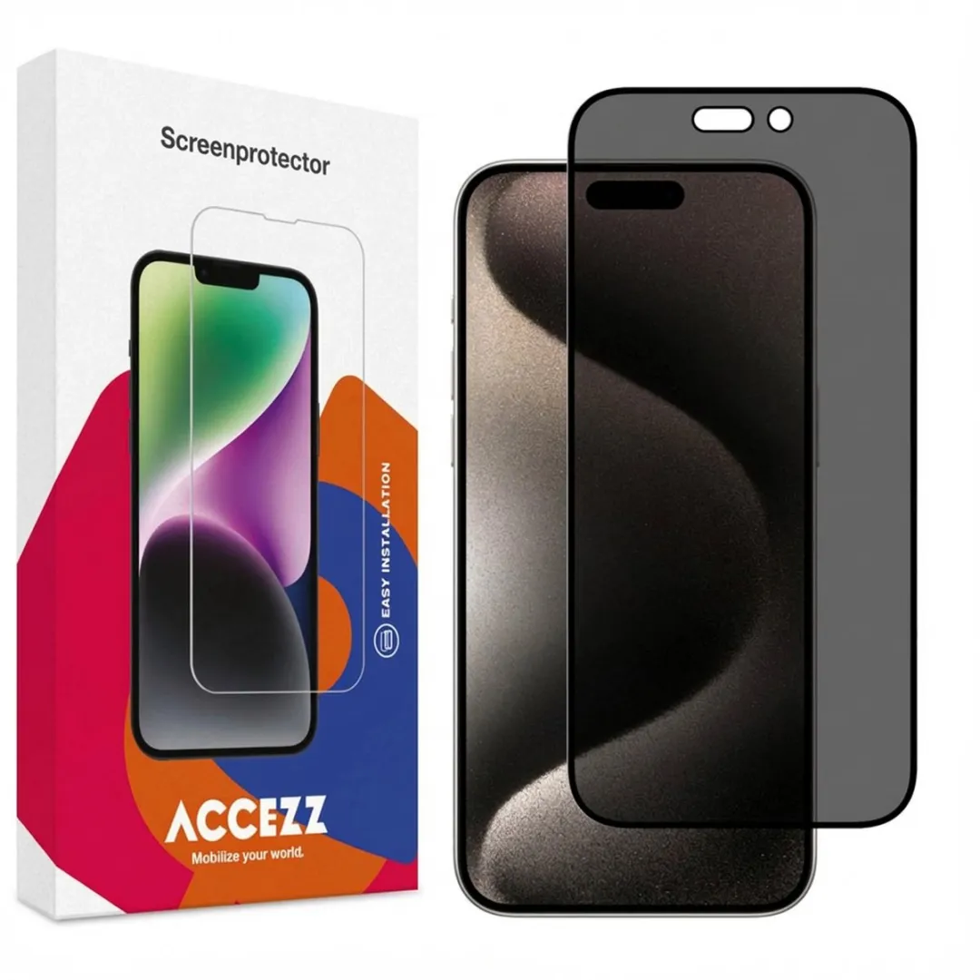 Accezz iPhone 15 Pro Schermbeschermer