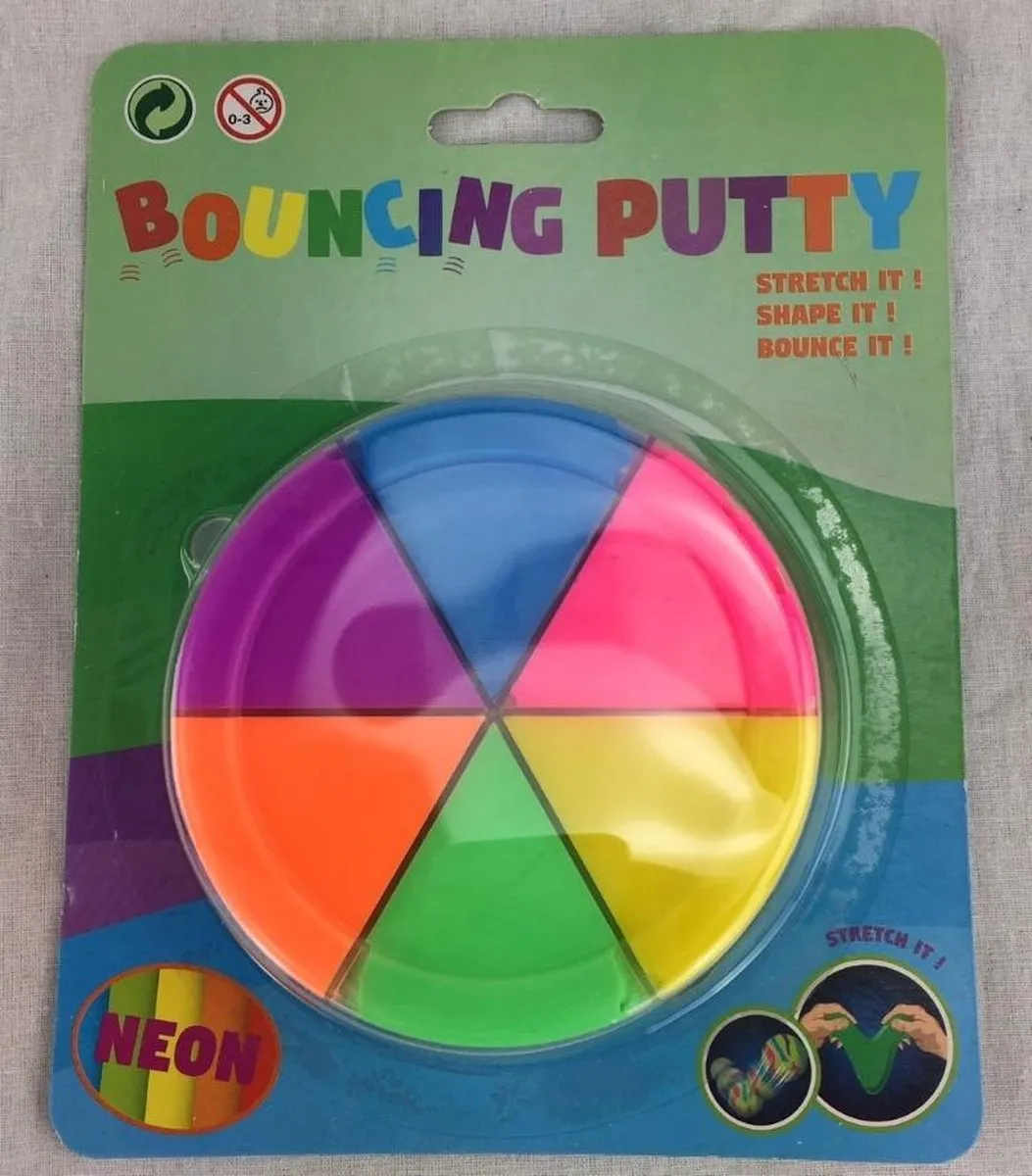 Johntoy Speelklei Bouncing Duo Multicolor