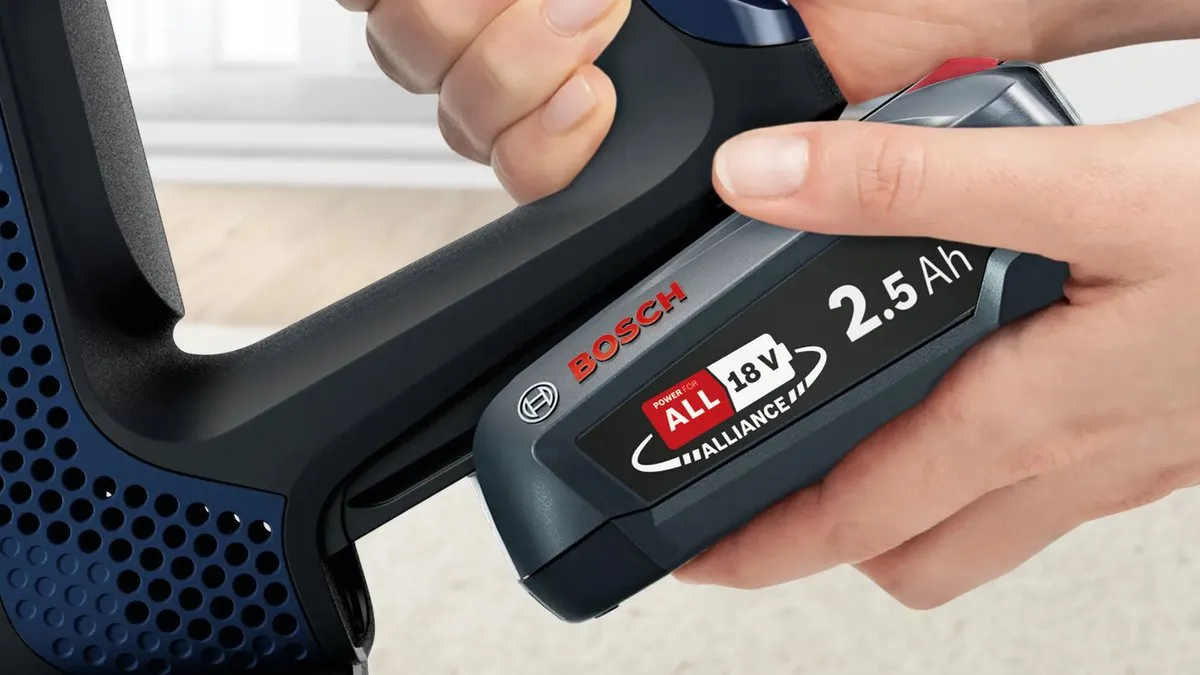 Bosch BCS611P4 Draadloze Steelstofzuiger - Zwart