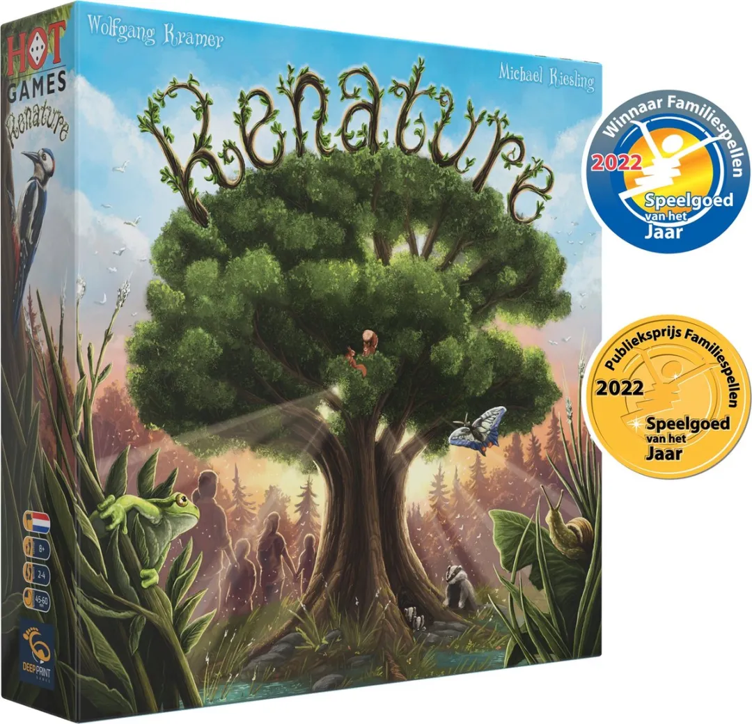 HOT Games Renature Bordspel 791226 - 2-4 Spelers