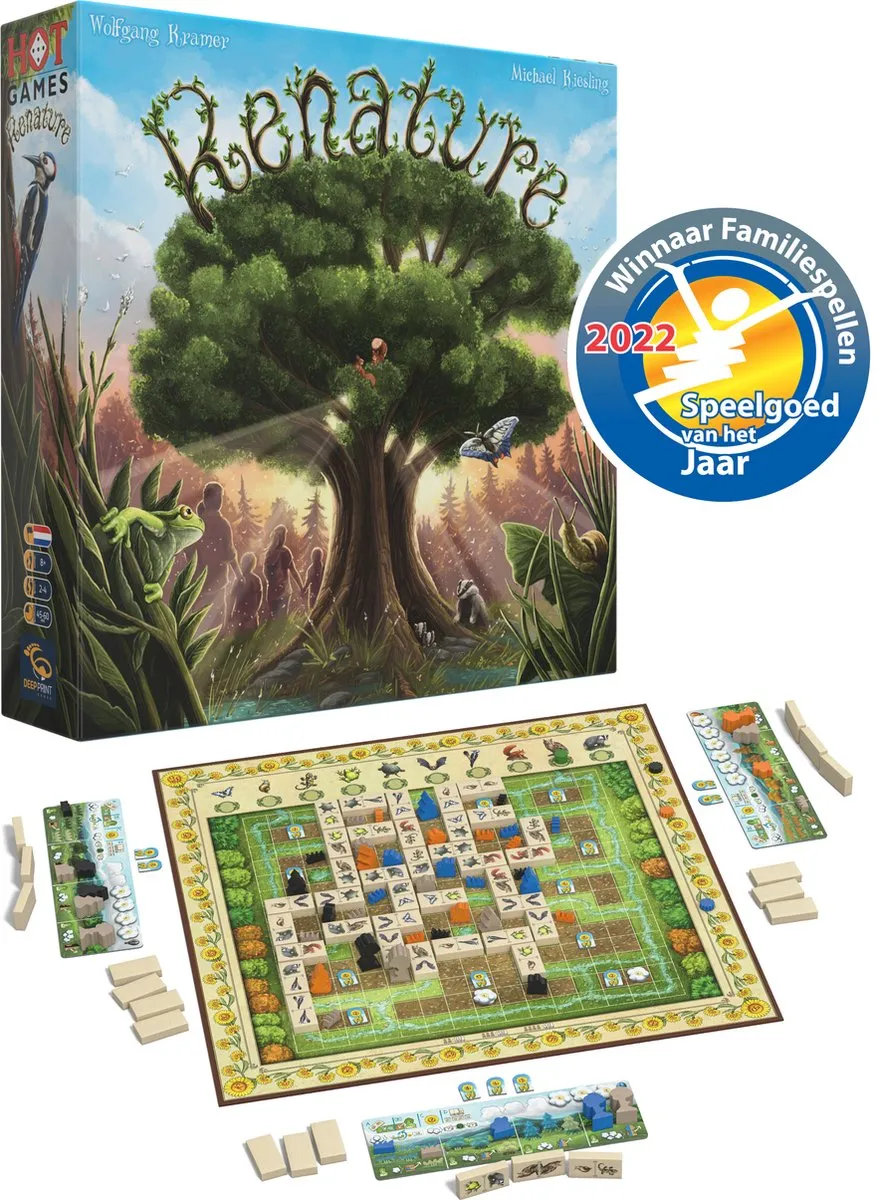 HOT Games Renature Bordspel 791226 - 2-4 Spelers