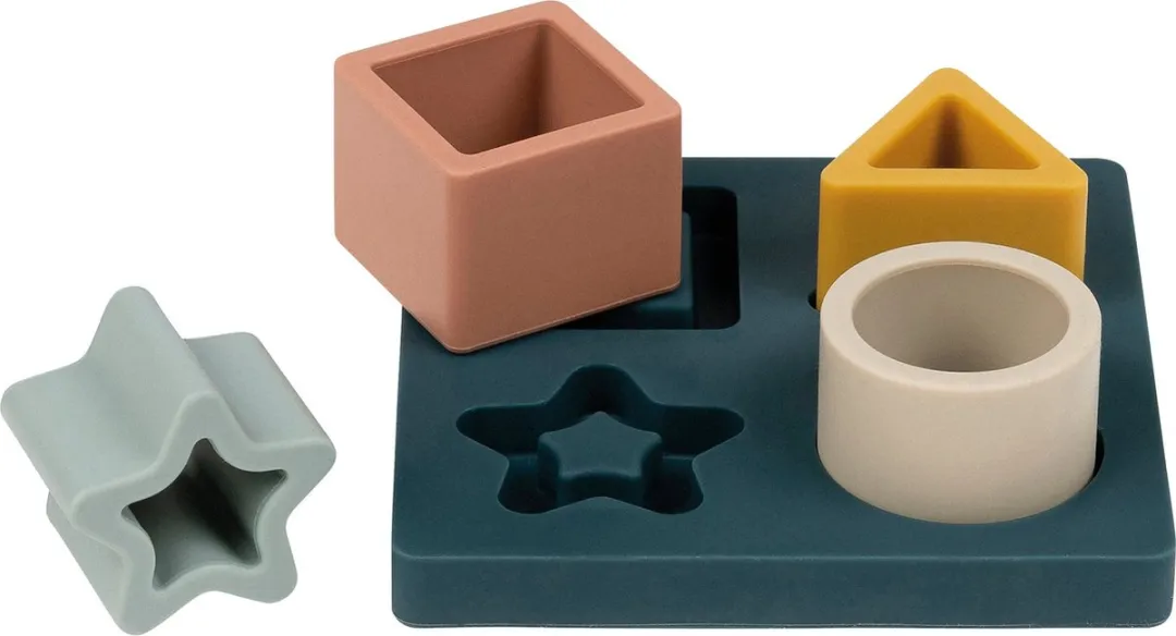 Nattou Puzzelspel Beige 12x12cm