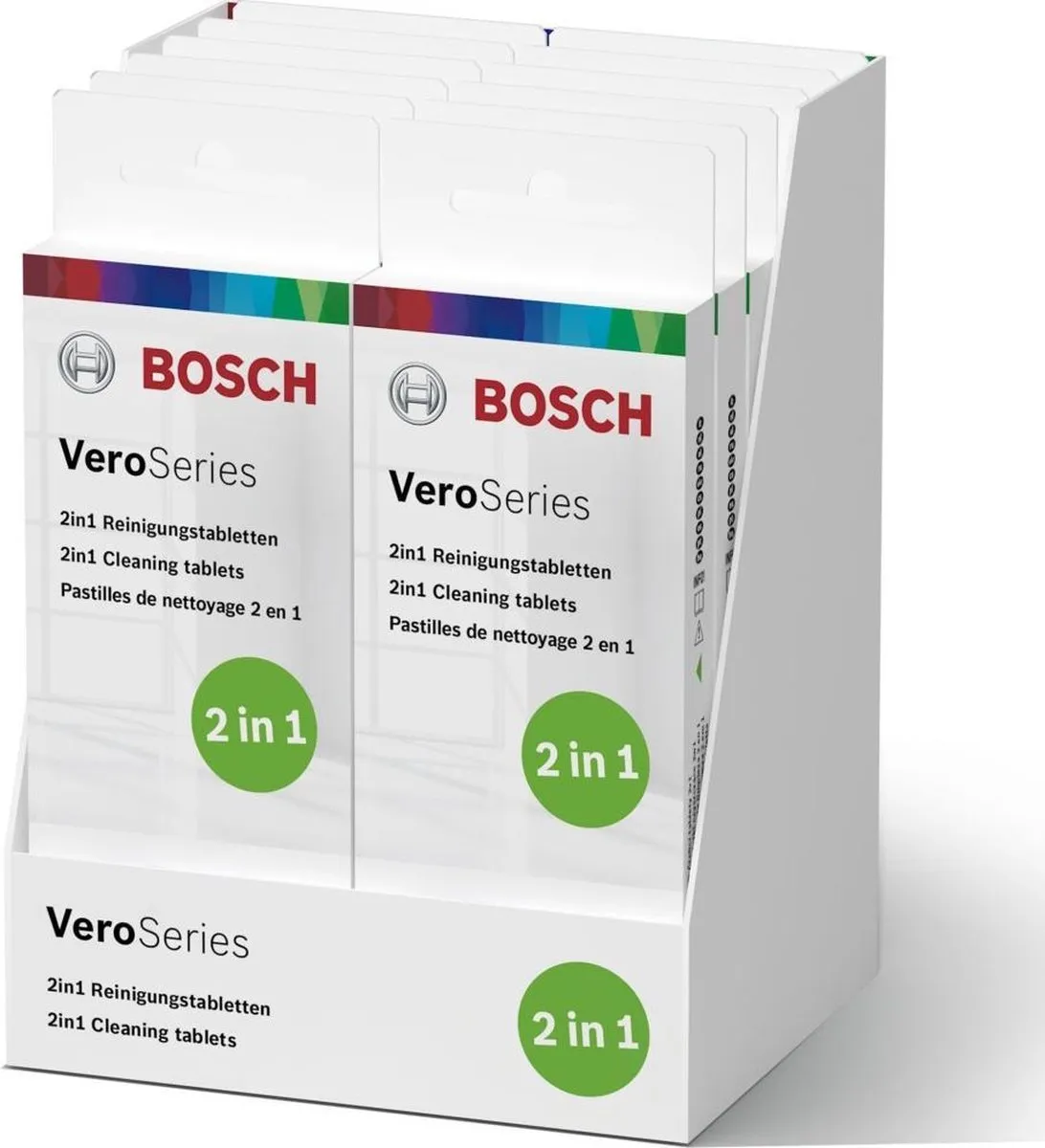 Bosch Vero TCZ8001A Reinigingstabletten - 10 Stuks