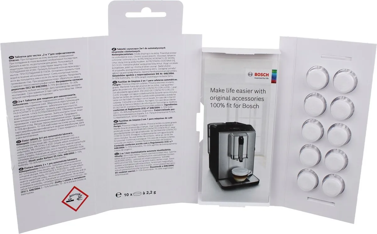 Bosch Vero TCZ8001A Reinigingstabletten