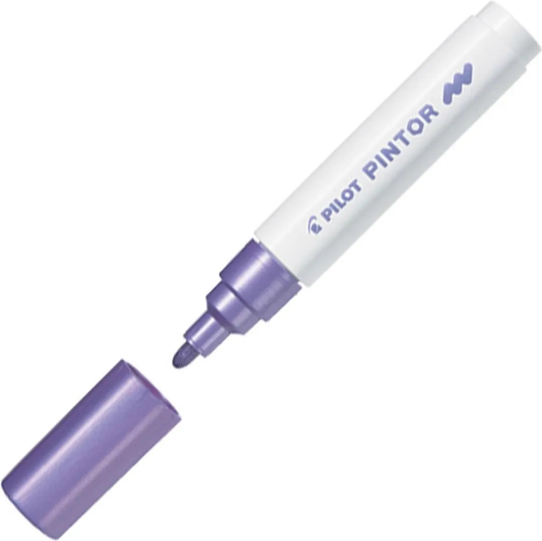 Pilot Pintor Metallic Paarse Verfstift 1,4mm