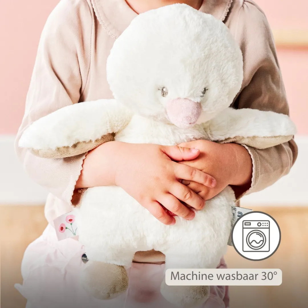 Nattou FanFan Knuffel Eendje 30cm - Gebroken Wit