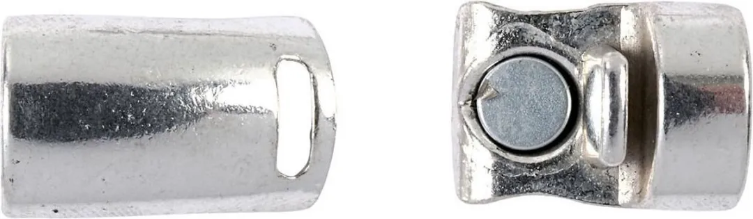 Creativ Company Magnetische Sluiting 8x4x1cm - Zilver