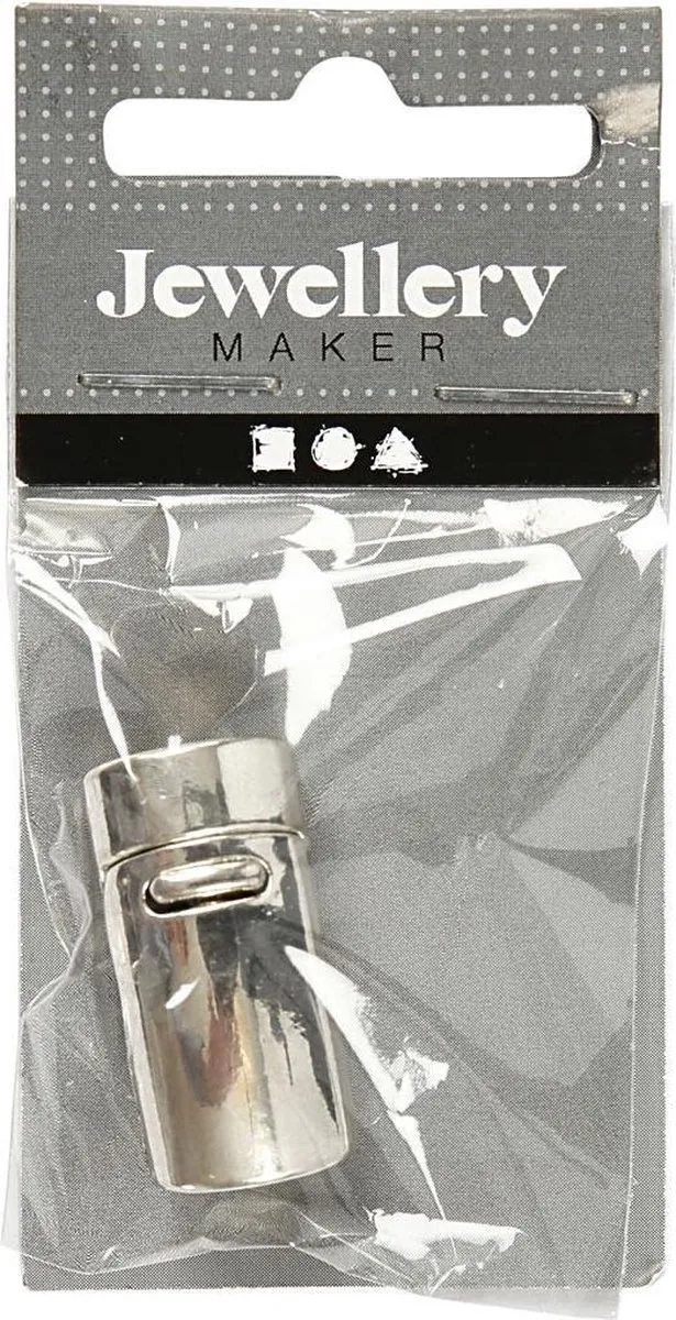 Creativ Company Magnetische Sluiting 8x4x1cm - Zilver