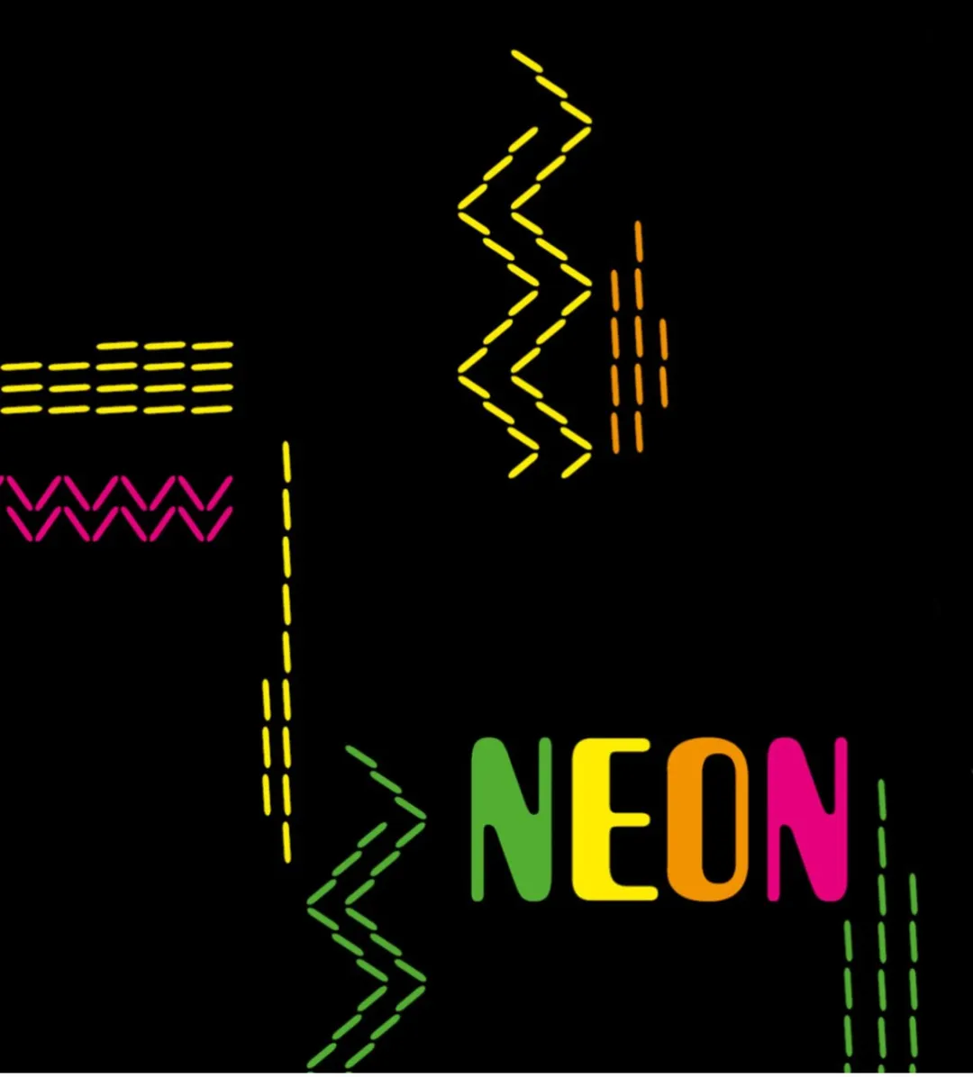 Gutermann Neon Naaigaren 7x100m - 7 Kleuren