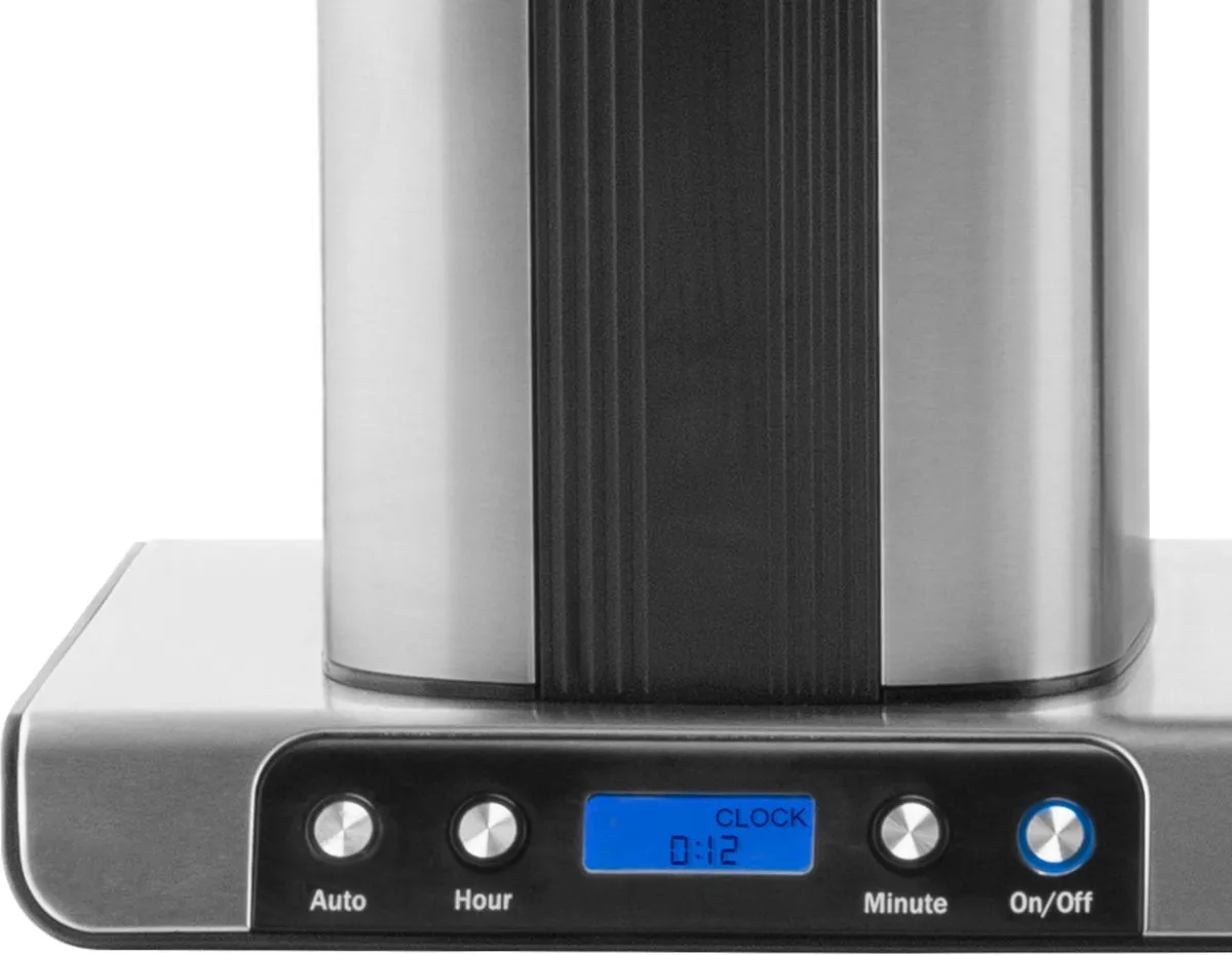 Inventum KZ813D Koffiezetapparaat 1,25L - 10 Kopjes - Zwart/RVS