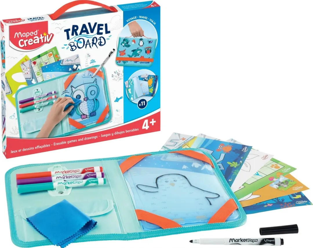 Maped Travel Board Dieren Transparant