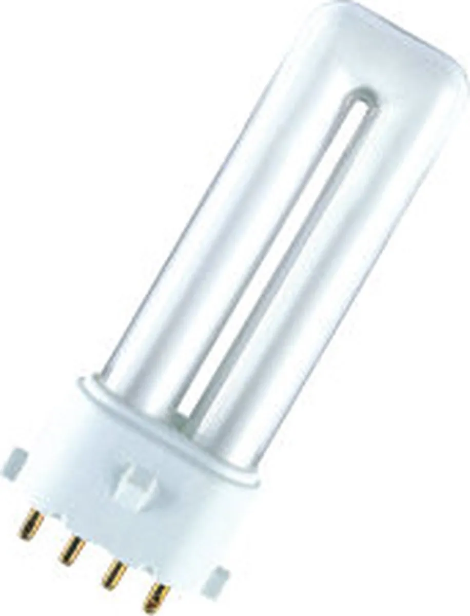 Osram Dulux 7W Spaarlamp 2G7 - Mat - Warm Wit
