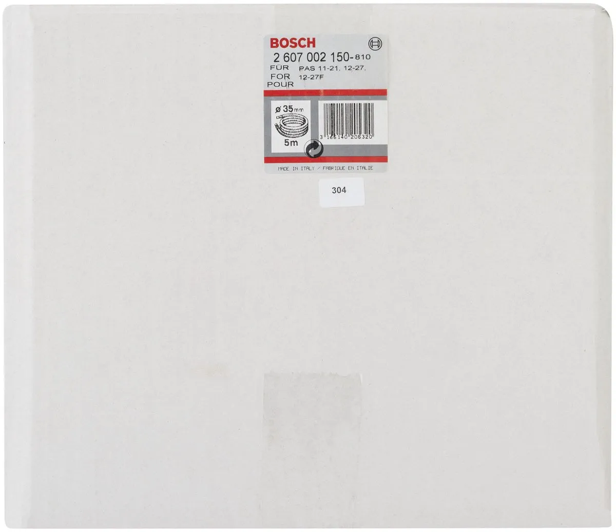 Bosch Slang 5m 35mm - Zwart