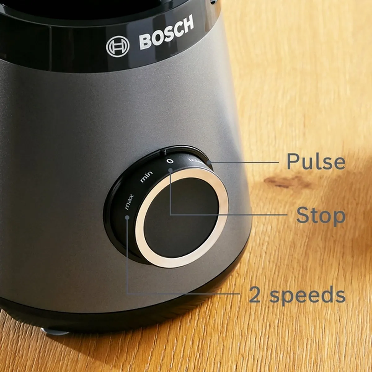 Bosch VitaPower Serie 4 MMB6177S Blender 1200W - Zilver