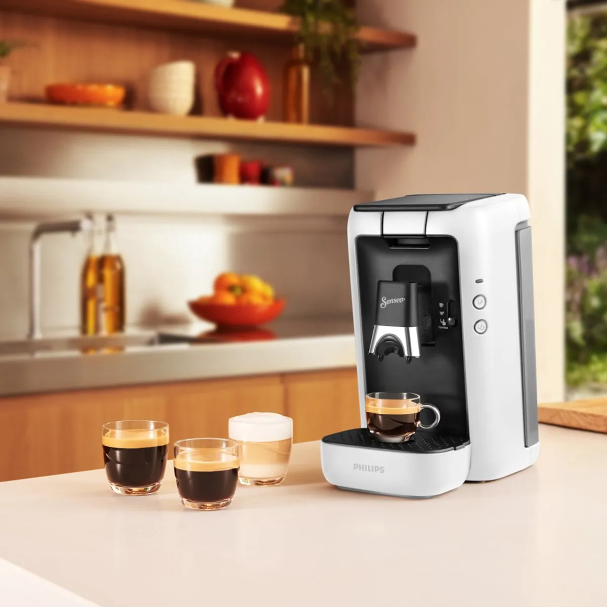 Philips Senseo Maestro CSA260/10 Koffiepadmachine - 2 Kopjes - Wit