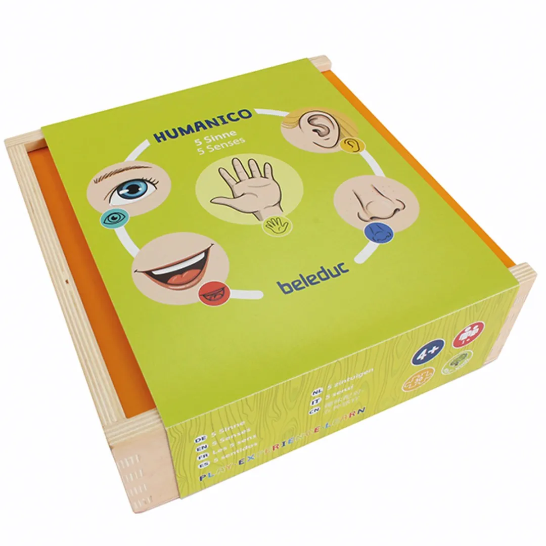 Cognitopuzzel 5 zintuigen - Beleduc - vanaf 4 jaar