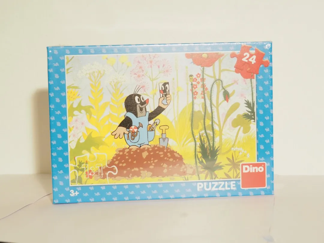 Dino Toys Kinderpuzzel Molletje 24 Stuks