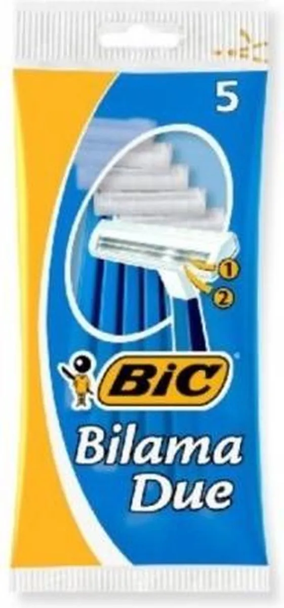 Bic Bilama Due Scheermesjes 5 Stuks