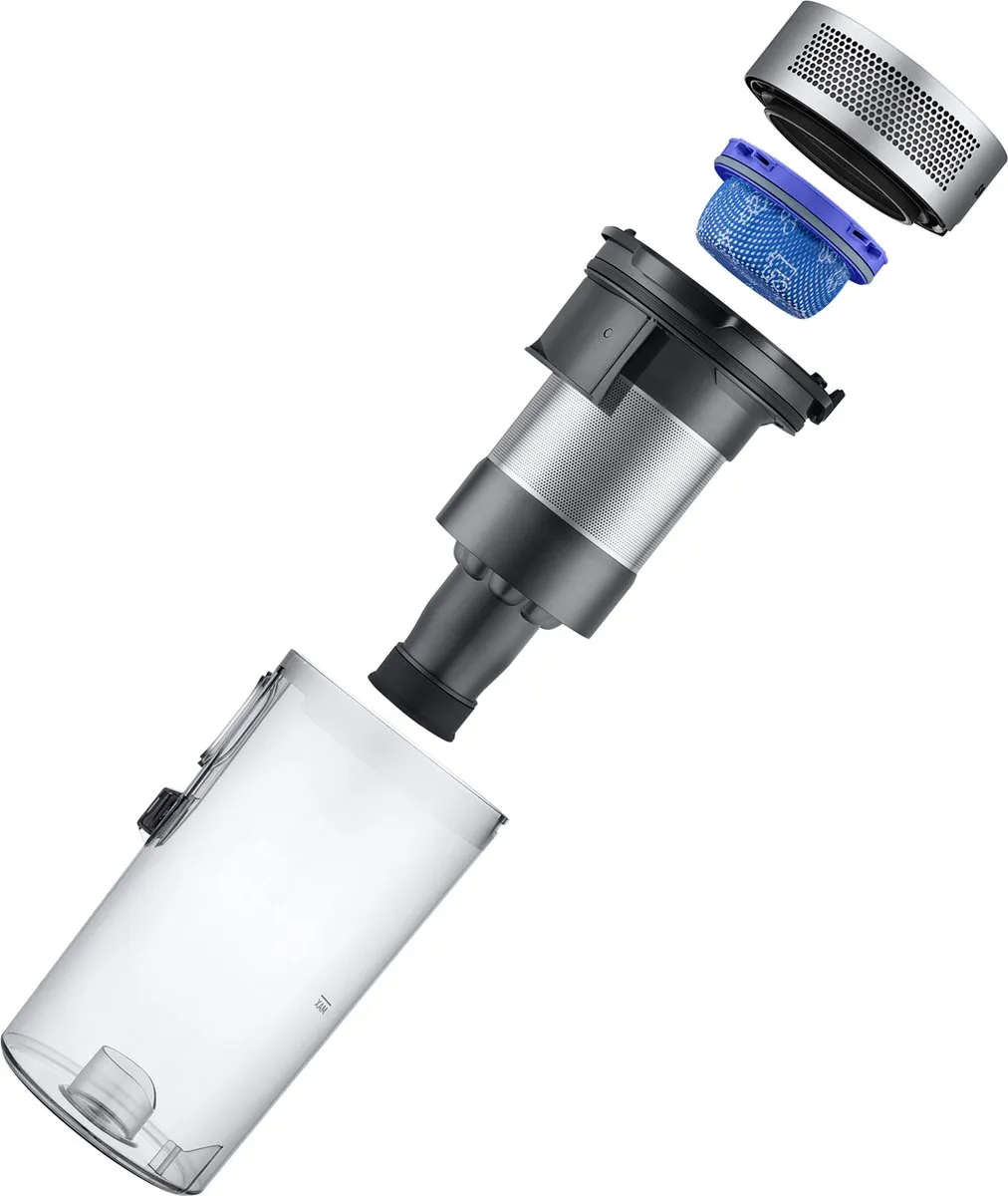 Samsung Jet65 Pet VS15A60AGR5 Stofzuiger - 150W - Zakloos - Zwart/Zilver