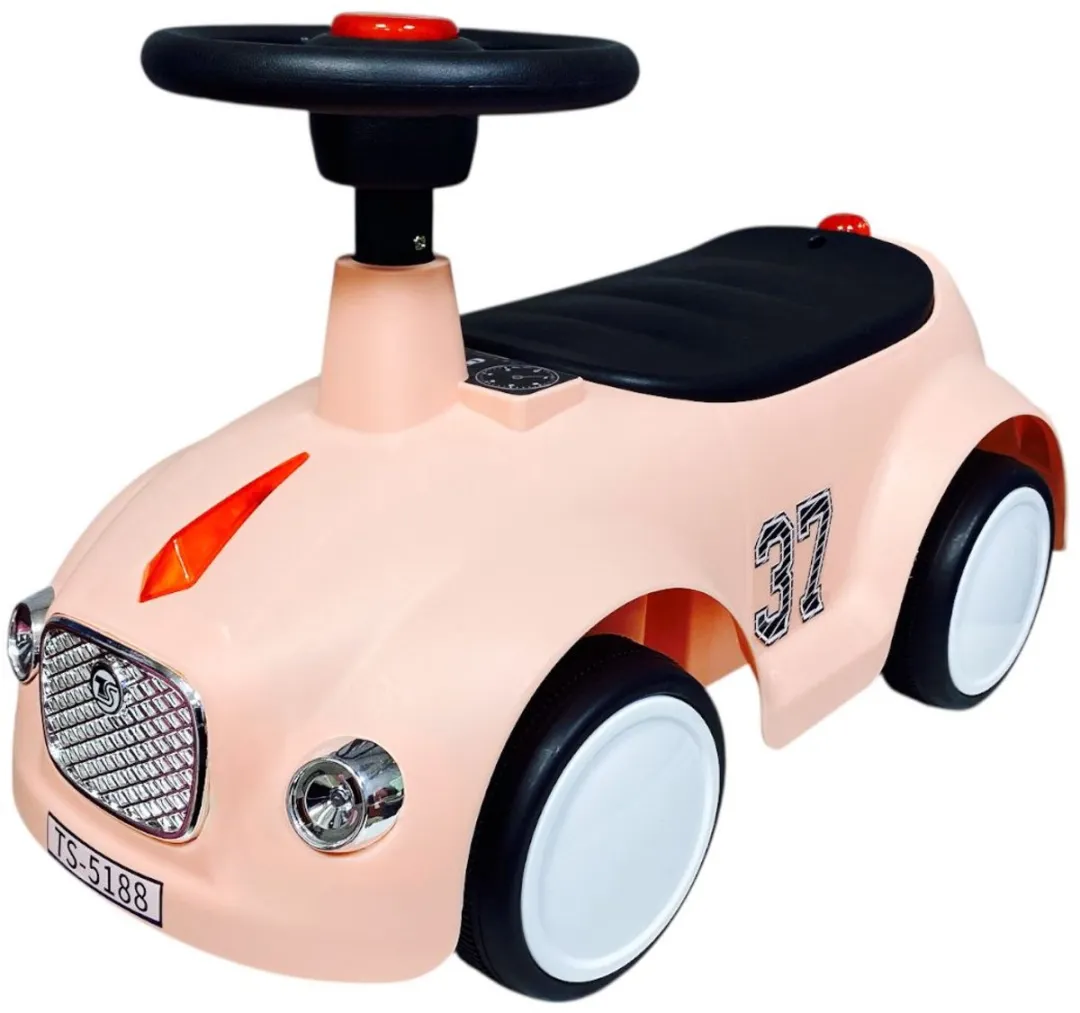 Q-Toys Loopauto met toeter - Licht en Geluid - 60 cm