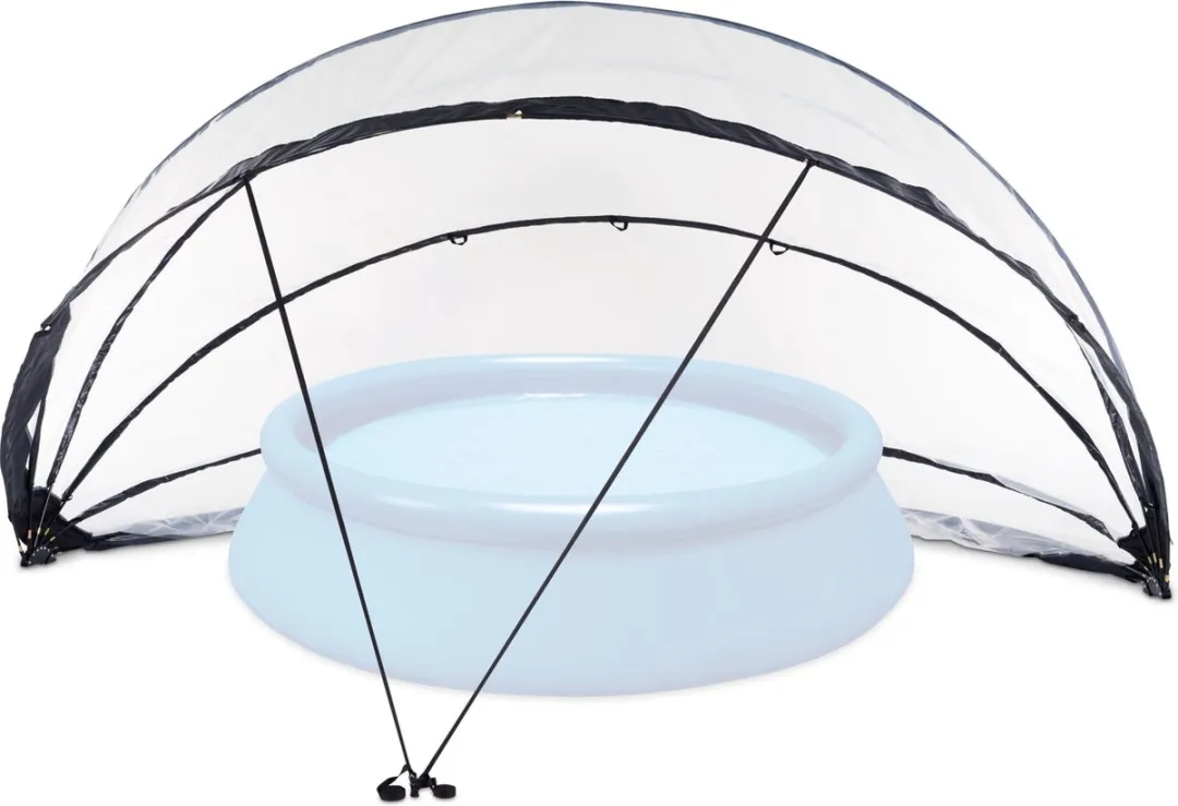 EXIT Toys Zwembadoverkapping ECO ø550cm - Transparant
