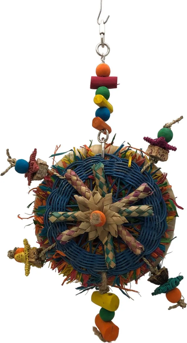 Parrot Toys Deluxe Papegaaienspeelgoed Pizza