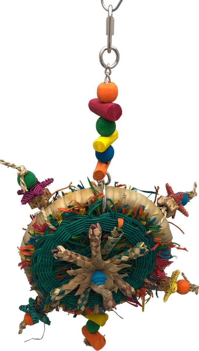 Parrot Toys Deluxe Papegaaienspeelgoed Pizza