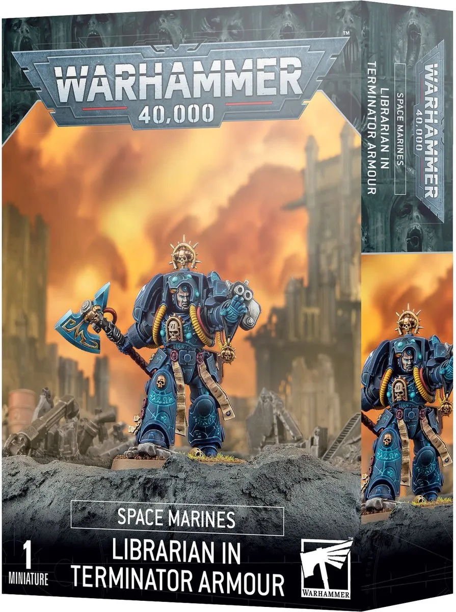 Games Workshop Space Marines Librarian Terminator Armour