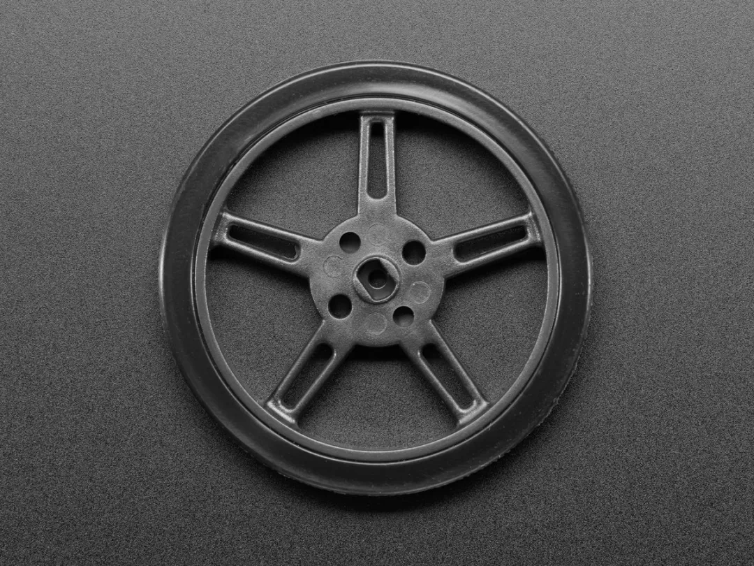 Adafruit Skinny Wheel TT DC Gearbox 3757 - Meerkleurig