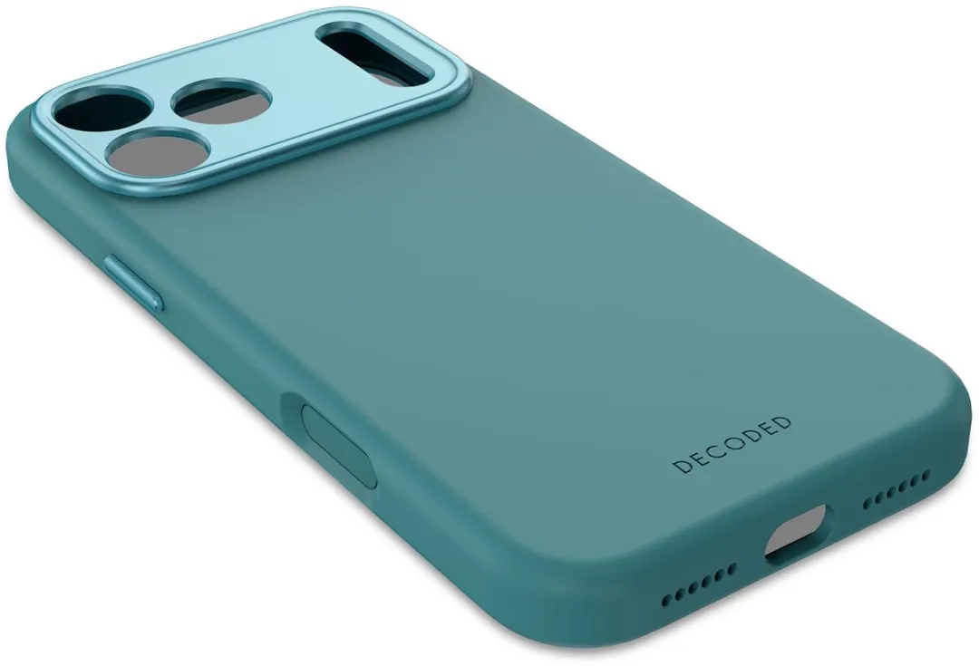 Decoded Siliconen Hoesje iPhone 17 Pro Max D25IPO17PKBCS9RB - Retro Blauw