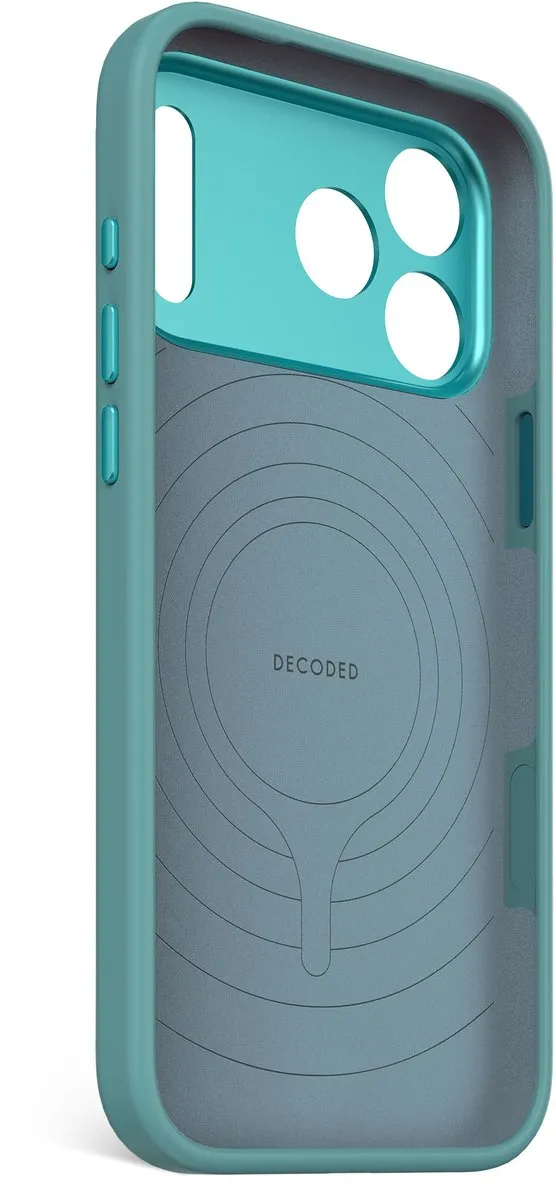 Decoded Siliconen Hoesje iPhone 17 Pro Max D25IPO17PKBCS9RB - Retro Blauw