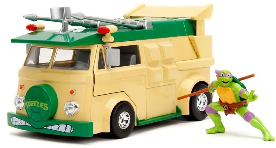Jada Teenage Mutant Ninja Turtles Donatello & Party Wagon