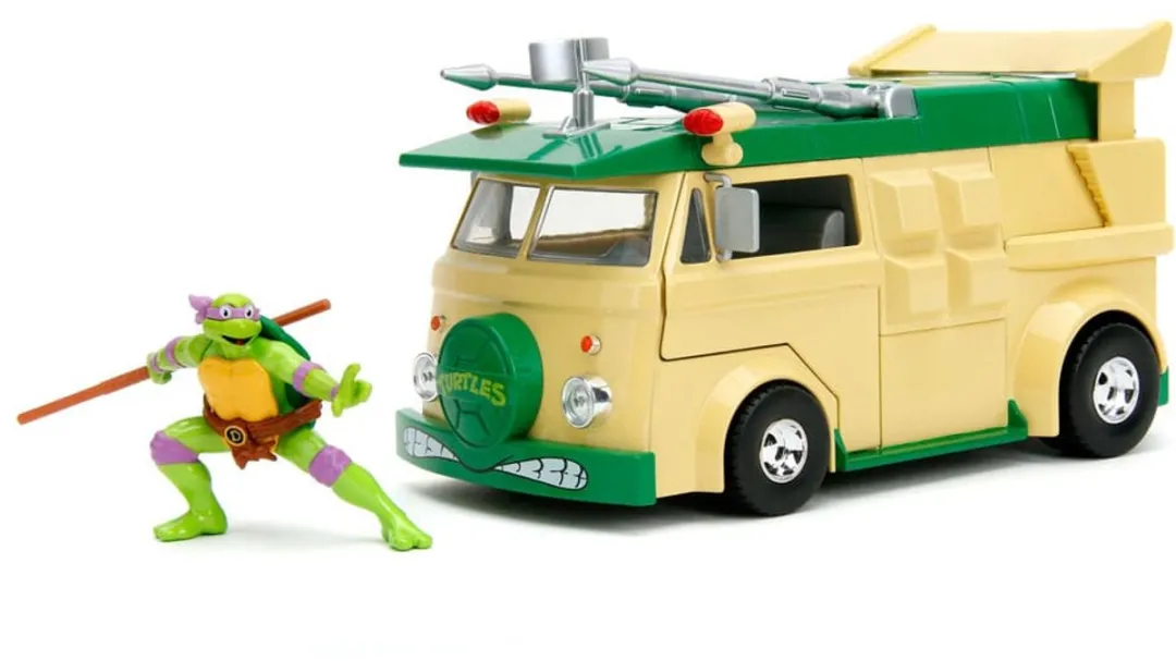 Jada Teenage Mutant Ninja Turtles Donatello & Party Wagon - Multi - afbeelding 6 van 6