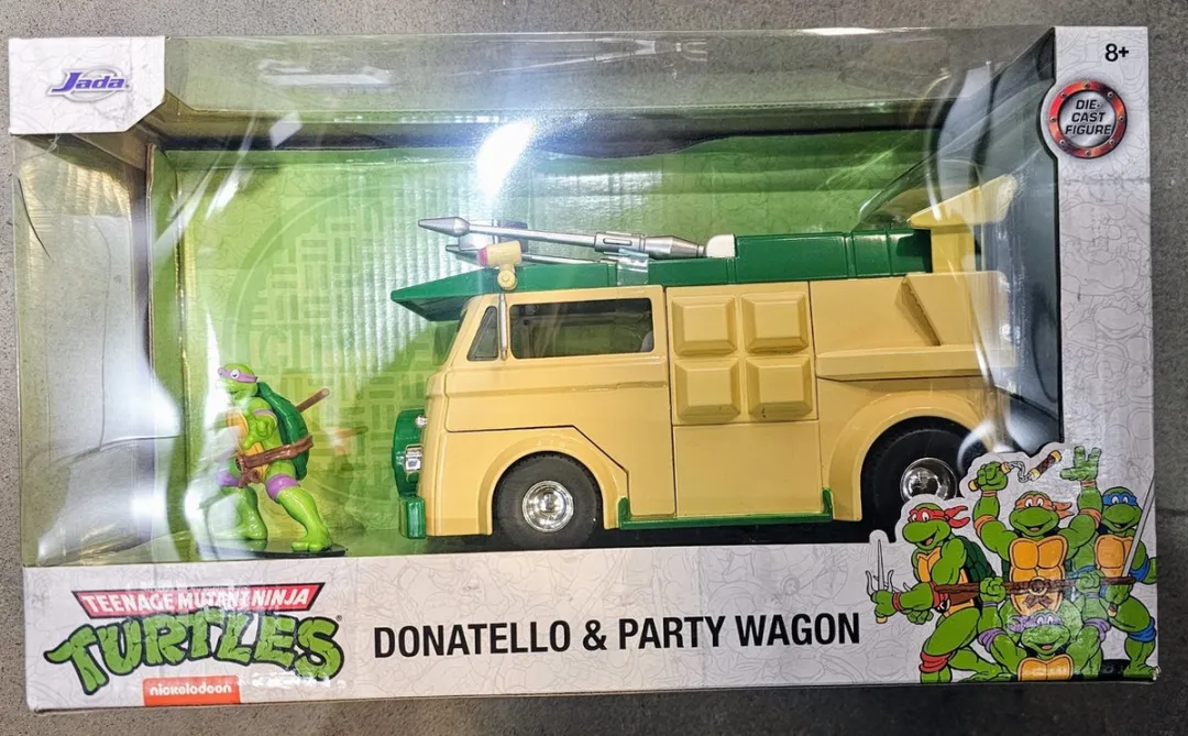 Jada Teenage Mutant Ninja Turtles Donatello & Party Wagon - Multi - afbeelding 2 van 6