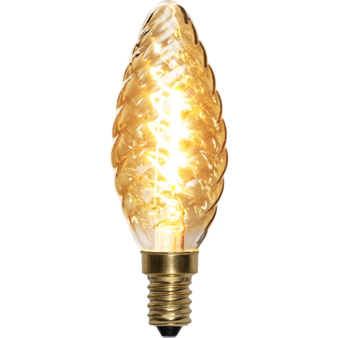 Star Trading Kaarslamp E14 0.8W Super Warm Wit