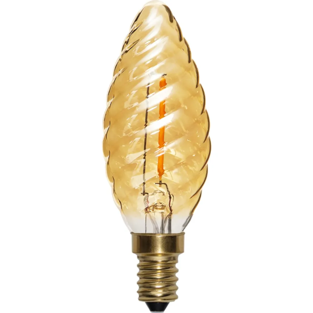 Star Trading Kaarslamp E14 0.8W Super Warm Wit