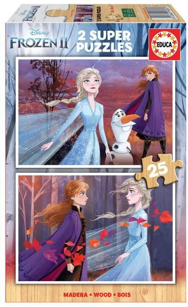 Educa Frozen Houten Puzzel