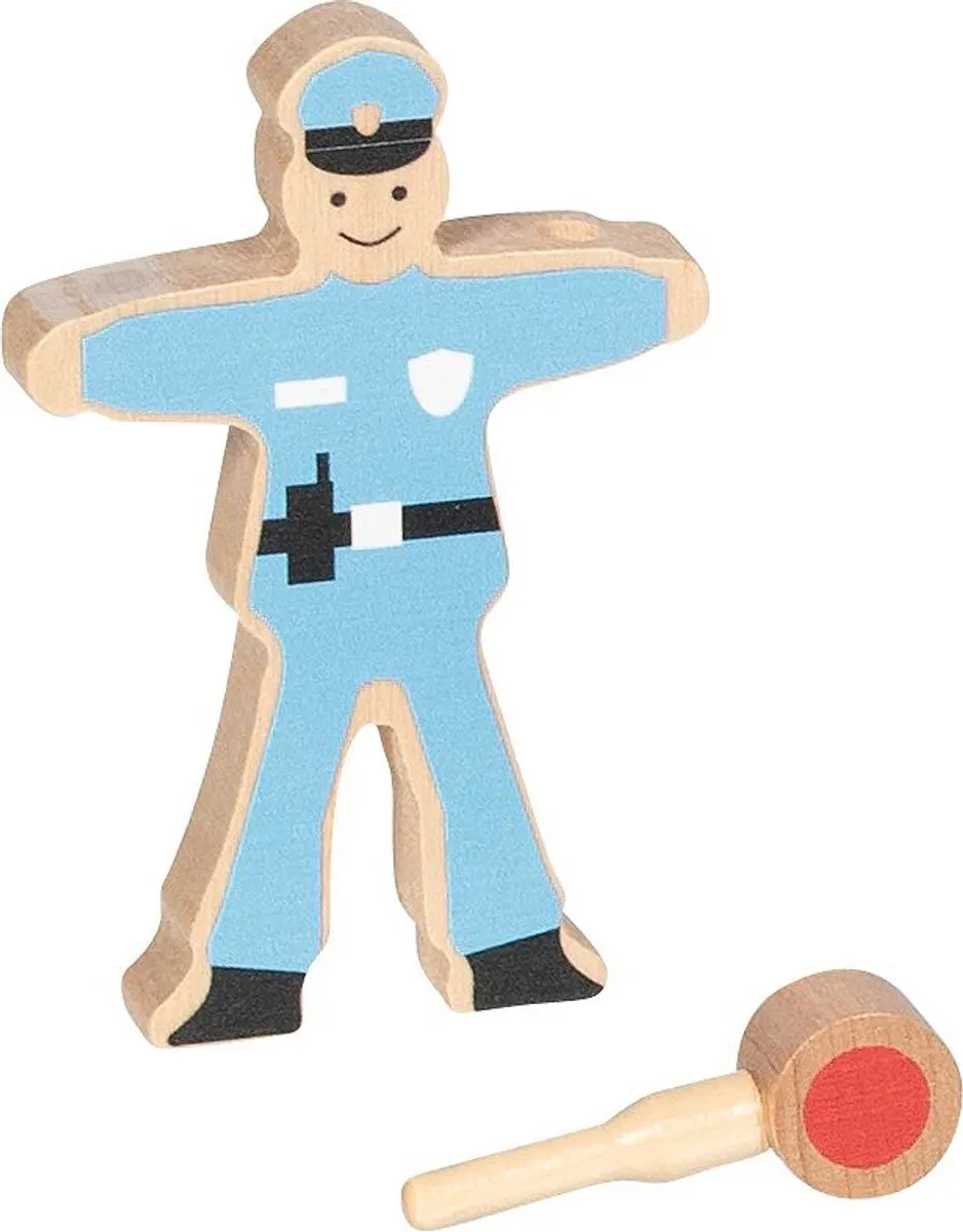 Goki Traffic signs Policeman Multicolor