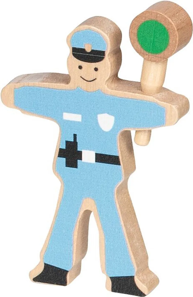 Goki Traffic signs Policeman Multicolor