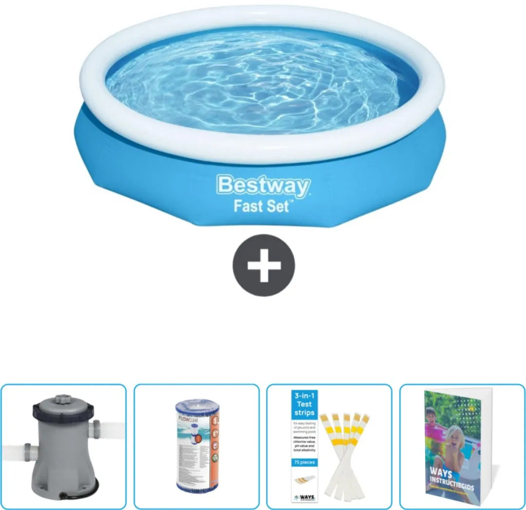 Bestway Fast Set Rond Zwembad 305x66cm