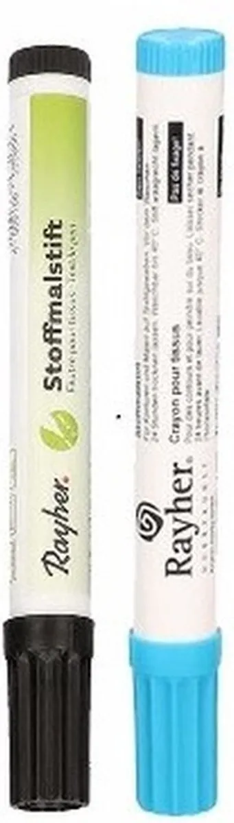 Rayher Textielstiften Set 2 Stuks