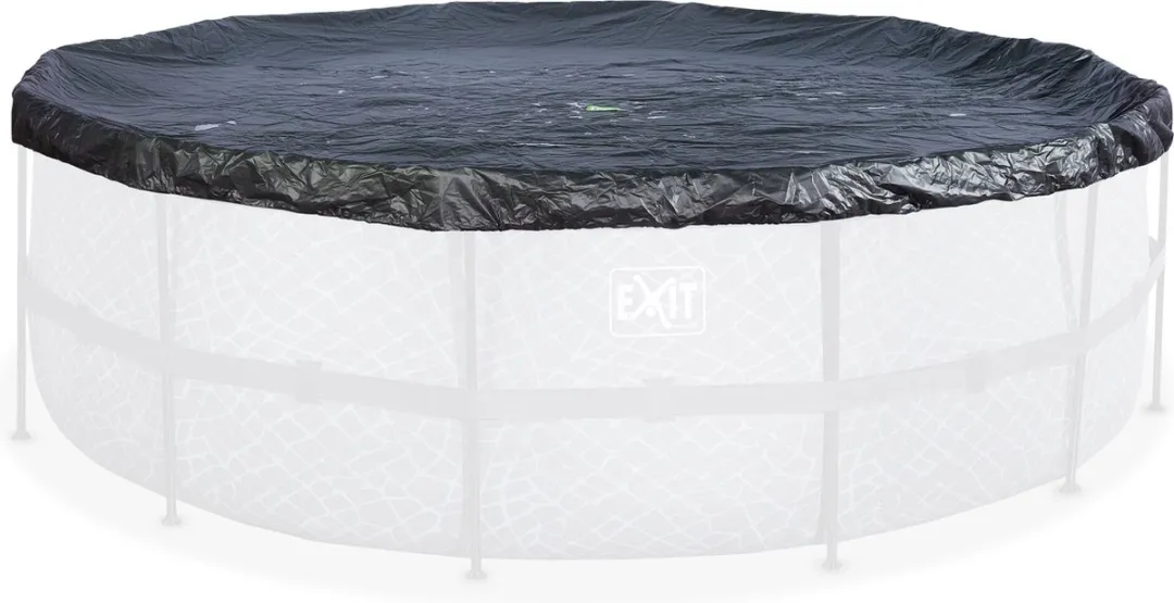EXIT Premium Zwembad Afdekzeil Ø488cm - Zwart