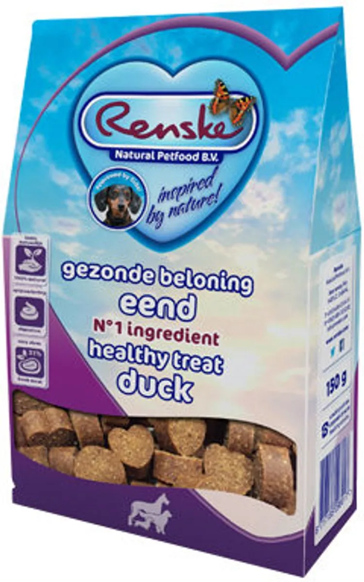 Renske Gezonde Beloning Hartjes Kip - 150g