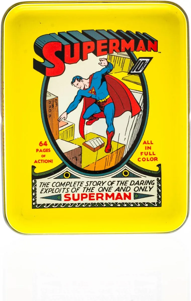 Cartamundi Superman Speelkaarten 108226924 - Geel/Rood