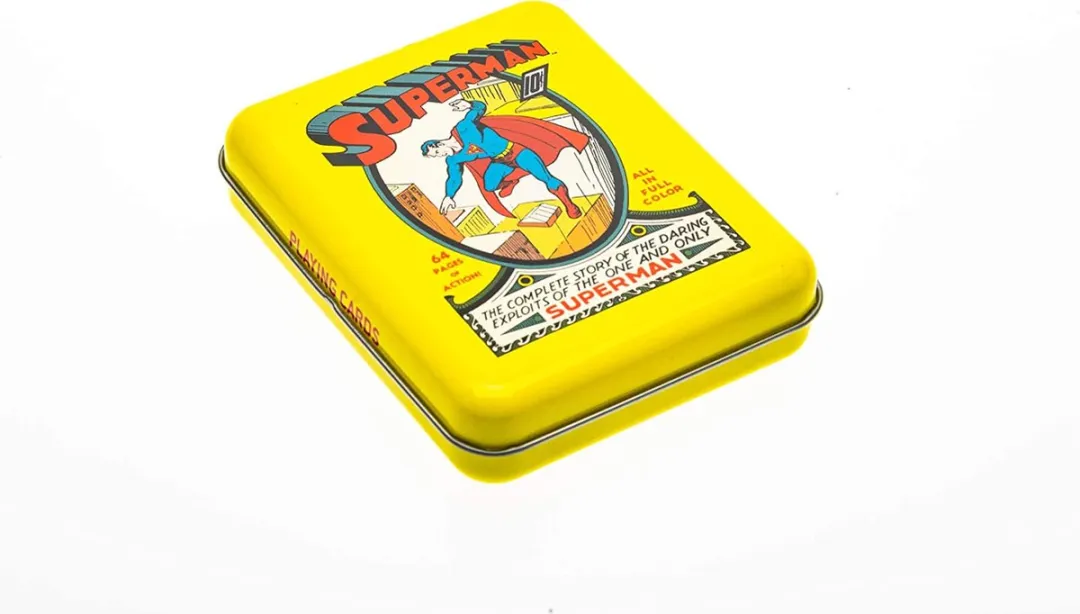 Cartamundi Superman Speelkaarten 108226924 - Geel/Rood